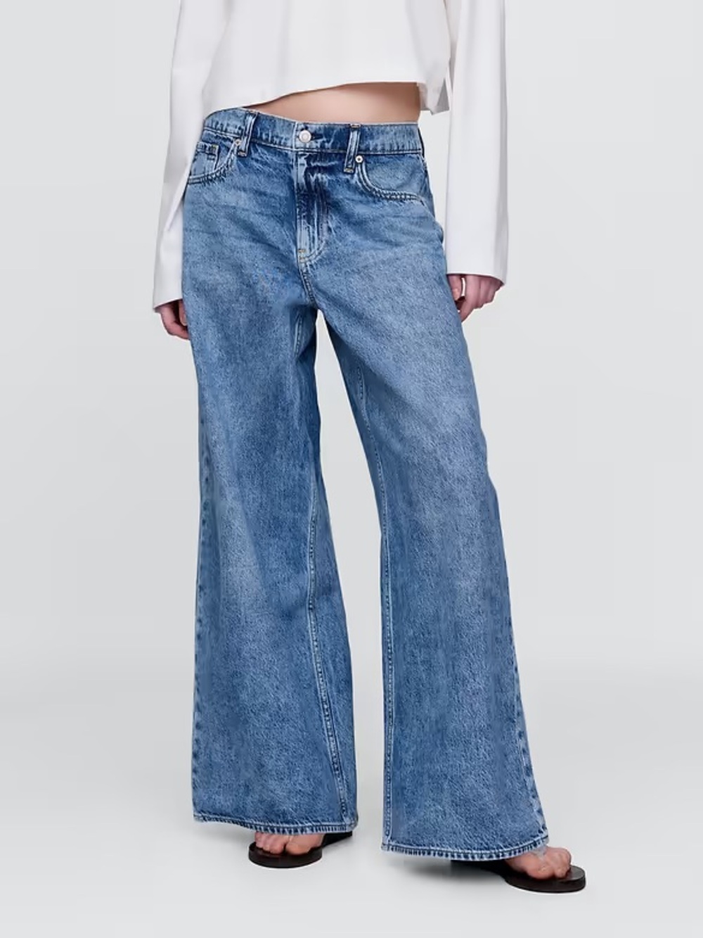 GAP Extra Baggy Low Rise - Indigo